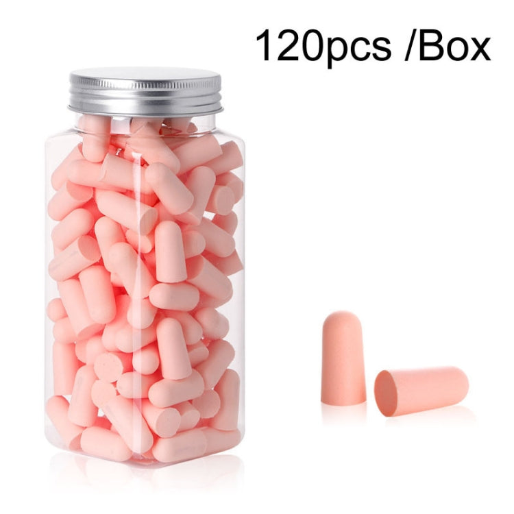120pcs /Box Memory Foam Earplugs Student Dormitory Sleeping Noise Reduction Soundproof Earplugs(Pink) - free shipping - PMC TechLife - Order now!