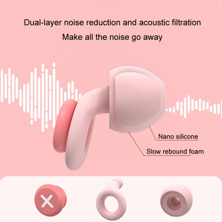 Anti-noise Sleeping Earplugs Noise Reduction Soundproof Ear Plugs Sponge(Blue) - Ear Care Tools by PMC TechLife | Online Shopping South Africa | PMC TechLife | Buy Now Pay Later Mobicred