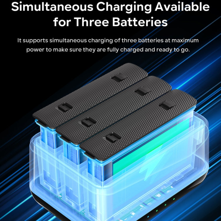 For Insta360 X4 AMagisn Battery Charger Charging Seat Camera Accessories - free shipping - PMC TechLife - Order now!