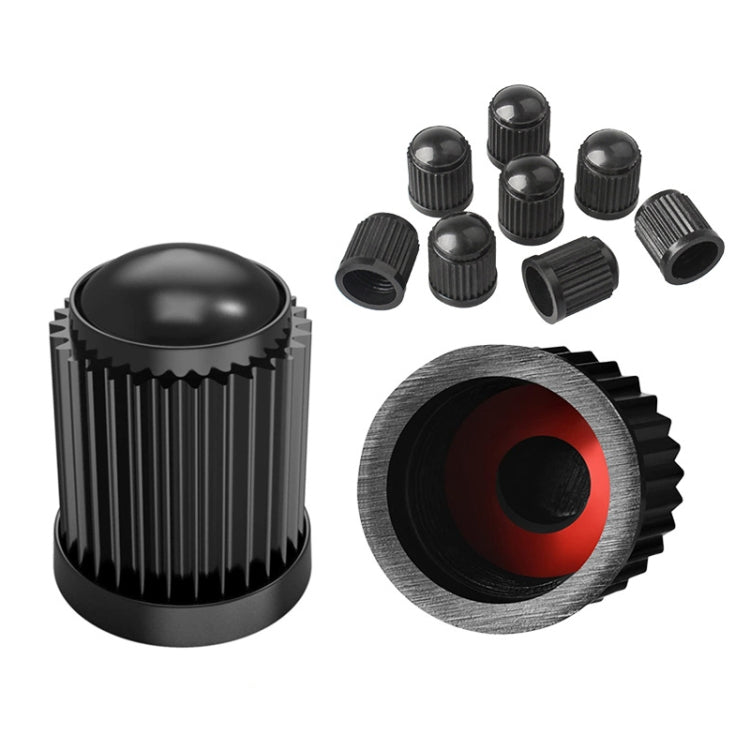 30pcs Car Bicycle Plastic Tire Valve Cap(0.95x1.25cm) - Tire Valve Caps by PMC TechLife | Online Shopping South Africa | PMC TechLife | Buy Now Pay Later Mobicred