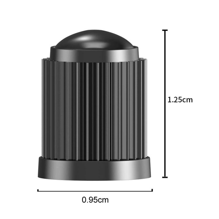 30pcs Car Bicycle Plastic Tire Valve Cap(0.95x1.25cm) - Tire Valve Caps by PMC TechLife | Online Shopping South Africa | PMC TechLife | Buy Now Pay Later Mobicred