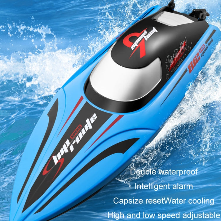 812 High-Speed RC Boat Large Horsepower Speedboat Long Endurance Waterproof Boys Water Toy Dual Batteries(Blue) - RC Boats by PMC TechLife | Online Shopping South Africa | PMC TechLife | Buy Now Pay Later Mobicred