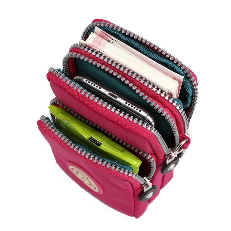 Crossbody Mobile Phone Bag Vertical Coin Purse with Armband for Women(Black) -  by PMC TechLife | Online Shopping South Africa | PMC TechLife | Buy Now Pay Later Mobicred