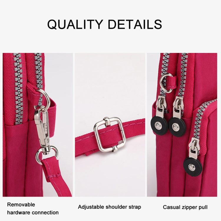 Crossbody Mobile Phone Bag Vertical Coin Purse with Armband for Women(Black) -  by PMC TechLife | Online Shopping South Africa | PMC TechLife | Buy Now Pay Later Mobicred