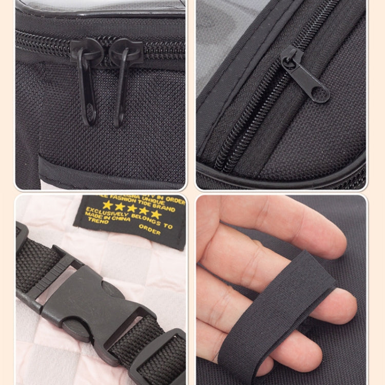 Electric Bike Riding Hanging Bag Large Capacity Waterproof Bicycle Front Hanging Bag(Blue) - Bicycle Bags by PMC TechLife | Online Shopping South Africa | PMC TechLife | Buy Now Pay Later Mobicred