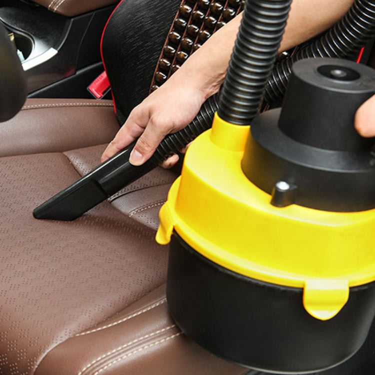 Vehicle Vacuum Cleaner For Wet And Dry Use Large Round Tub Car Cleaning Tool, Style: 12V Car Model - Vacuum Cleaner by PMC TechLife | Online Shopping South Africa | PMC TechLife | Buy Now Pay Later Mobicred
