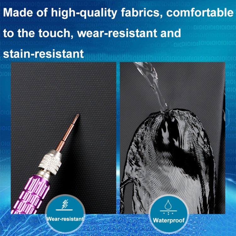 Expandable Business Waterproof Laptop Backpack With USB Port(Black) - Backpack by PMC Jewellery | Online Shopping South Africa | PMC Jewellery | Buy Now Pay Later Mobicred