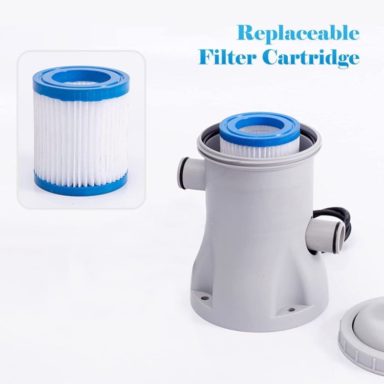 JY-051 110V-240V 330 Gallon Swimming Pool Filter Pump Pool Circulating Cleaner, Spec: EU Plug - Pumps by PMc TechLife | Online Shopping South Africa | PMc TechLife | Buy Now Pay Later Mobicred