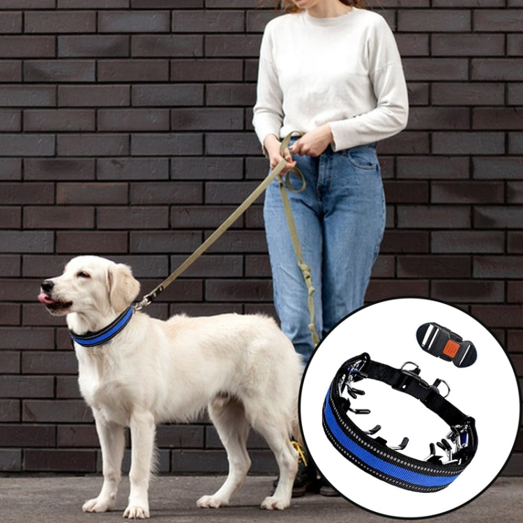 Pet Training Stimulating Chain Collar Anti-Burst Punch Dog Corral, Size: XL(Grass Green) - Collars by PMC TechLife | Online Shopping South Africa | PMC TechLife | Buy Now Pay Later Mobicred