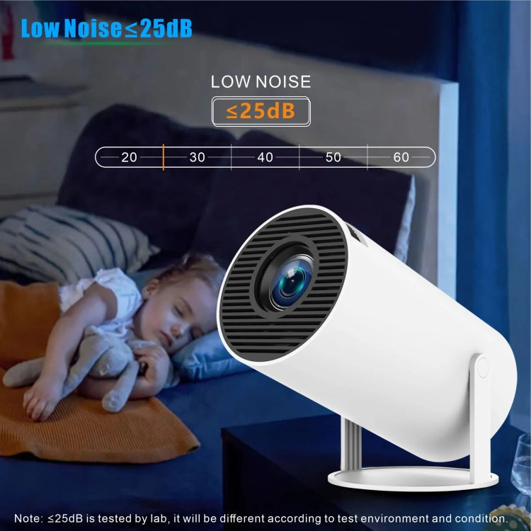 HY300 PRO Smart Projector Android 11.0 System 120 Lumen Portable Projector(UK Plug) - Mini Projector by PMC TechLife | Online Shopping South Africa | PMC TechLife | Buy Now Pay Later Mobicred