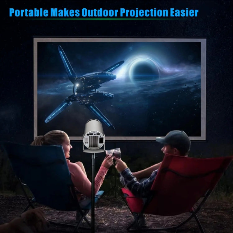 HY300 PRO Smart Projector Android 11.0 System 120 Lumen Portable Projector(US Plug) - Mini Projector by PMC TechLife | Online Shopping South Africa | PMC TechLife | Buy Now Pay Later Mobicred