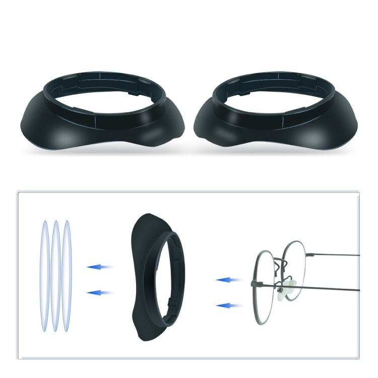 For Meta Quest 3 VR Glasses Lens Protector Frame to Prevent Your Glasses from Scratching VR Lenses - VR Accessories by PMC TechLife | Online Shopping South Africa | PMC TechLife | Buy Now Pay Later Mobicred