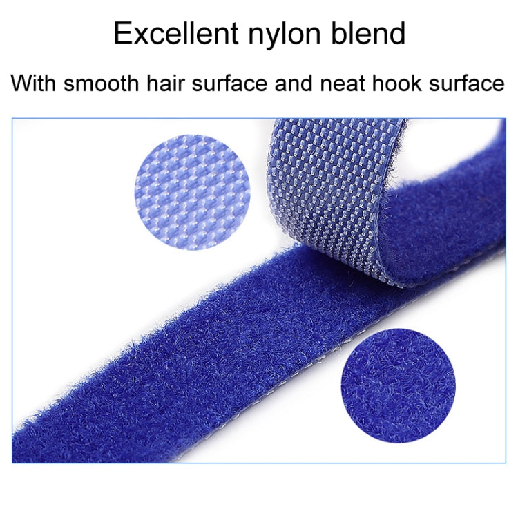 20pcs Data Cable Storage And Management Strap T-Shape Nylon Binding Tie, Model: Blue 10 x 150mm - Cable Organizer by PMC Jewellery | Online Shopping South Africa | PMC Jewellery | Buy Now Pay Later Mobicred