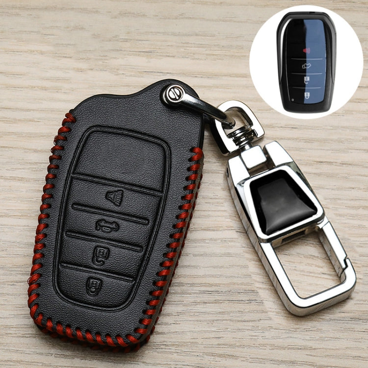 For Toyota Car Key Cover Multifunctional Keychain Anti-lost Number Plate, Style: D4 - Car Key Cases by PMC TechLife | Online Shopping South Africa | PMC TechLife | Buy Now Pay Later Mobicred