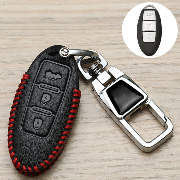 For Nissan Car Key Cover Keychain Anti-lost Number Plate, Style: B - Car Key Cases by PMC TechLife | Online Shopping South Africa | PMC TechLife | Buy Now Pay Later Mobicred