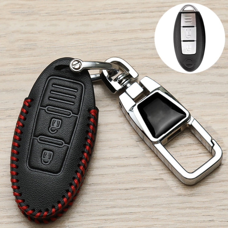 For Nissan Car Key Cover Keychain Anti-lost Number Plate, Style: D - Car Key Cases by PMC TechLife | Online Shopping South Africa | PMC TechLife | Buy Now Pay Later Mobicred
