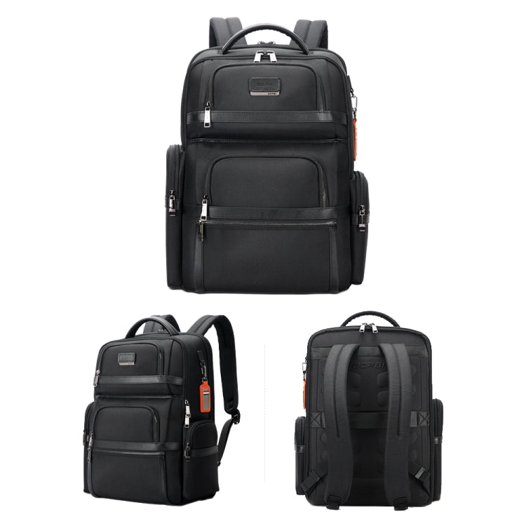 Bopai 61-121601 Large Capacity Waterproof Business Laptop Backpack With USB+Type-C Port(Black) - free shipping - PMC Jewellery - Order now!