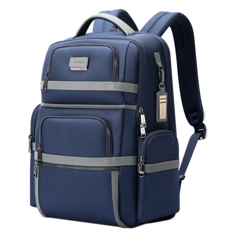Bopai 61-121601 Large Capacity Waterproof Business Laptop Backpack With USB+Type-C Port(Blue) - free shipping - PMC Jewellery - Order now!