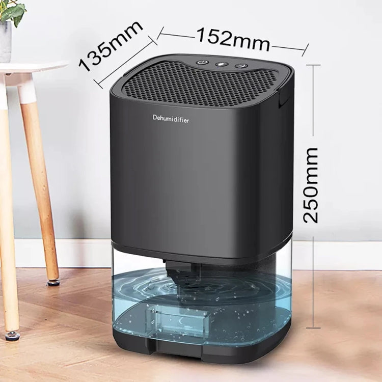 1L 36W Air Dehumidifier for Home Damp Drying Clothes with 7 colors Light UK Plug(Black) - free shipping - PMC TechLife - Order now!