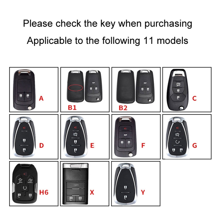 For Chevrolet Car Key Cover Multifunctional Keychain Anti-lost Number Plate, Style: D - Car Key Cases by PMC TechLife | Online Shopping South Africa | PMC TechLife | Buy Now Pay Later Mobicred