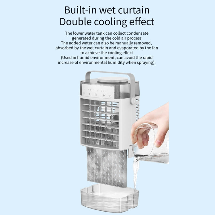 Air Conditioner Water Cooling Fan With Spray 3 Gear Wind 3 Speed Timing - Electric Fans by PMC TechLife | Online Shopping South Africa | PMC TechLife | Buy Now Pay Later Mobicred