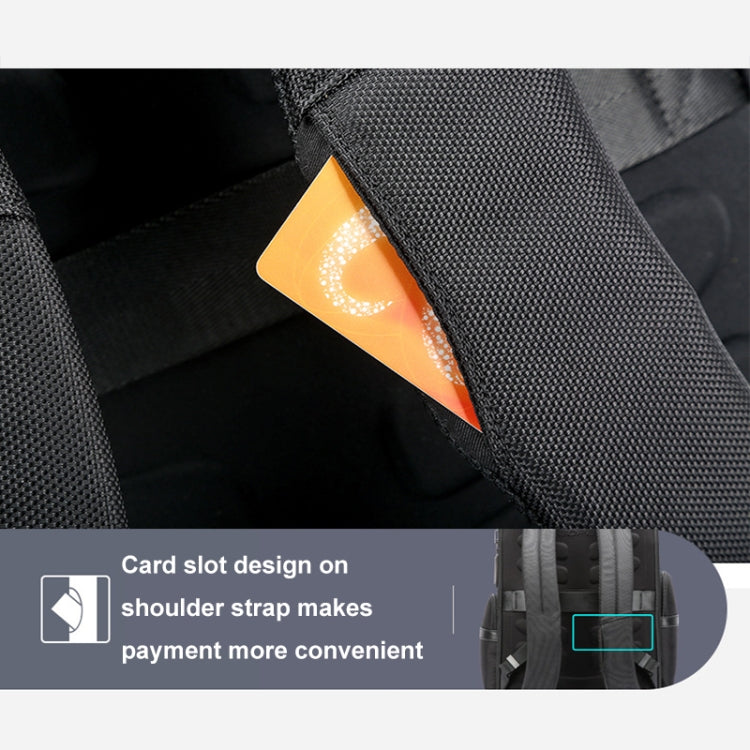 Bopai 61-91911 Large Capacity Business Waterproof Laptop Backpack With USB+Type-C Port(Black) - free shipping - PMC Jewellery - Order now!
