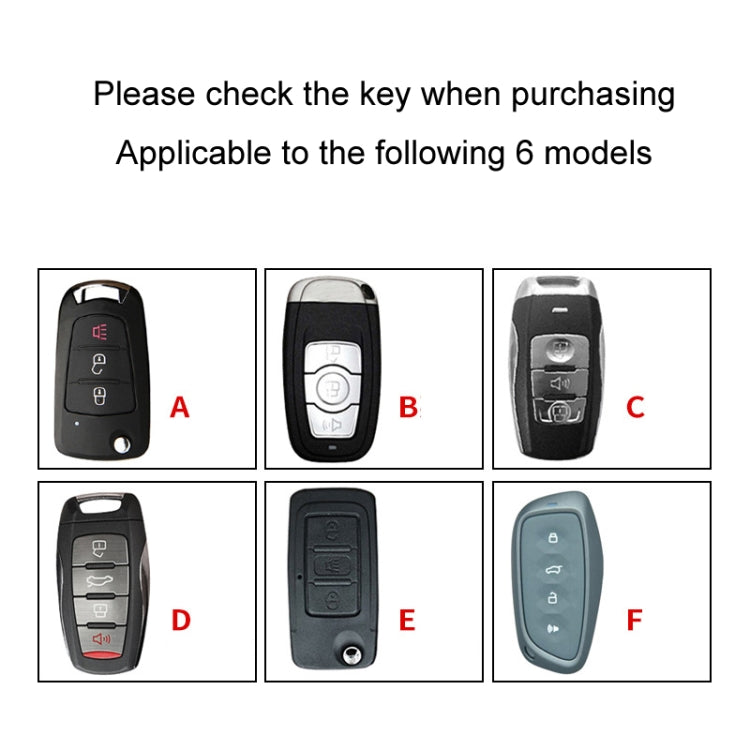 For Great Wall Haval Car Key Cover Multifunctional Keychain Anti-Lost Number Plate, Style: D - Car Key Cases by PMC TechLife | Online Shopping South Africa | PMC TechLife | Buy Now Pay Later Mobicred