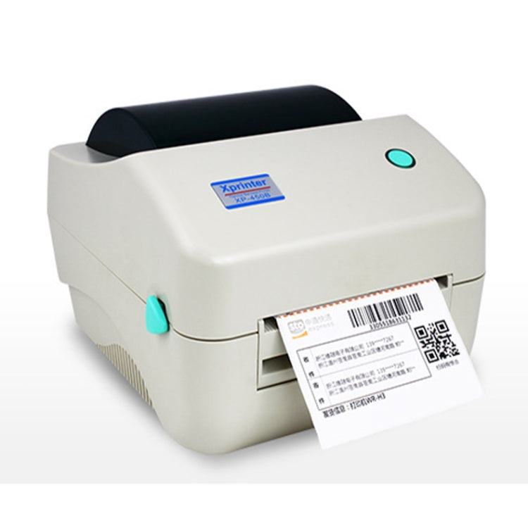 Xprinter XP-450B USB Port Supermarket Cashier Barcode Thermal Printer(UK Plug) - free shipping - PMC TechLife - Order now!