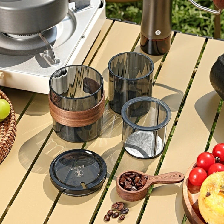 3 In 1 Pour Over Coffee Maker with Filter Cup for Camping Travel Office Aqua Green - free shipping - PMC TechLife - Order now!