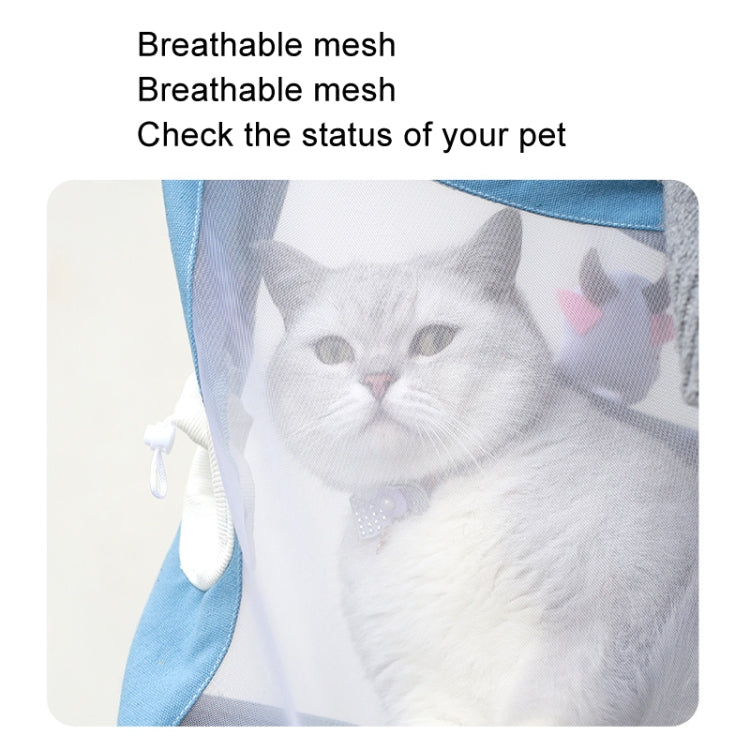 Handheld Large Capacity Breathable Exposed Canvas Cat Bag Outdoor Portable Pet Bag(Green) - Pet Bags by PMC TechLife | Online Shopping South Africa | PMC TechLife | Buy Now Pay Later Mobicred