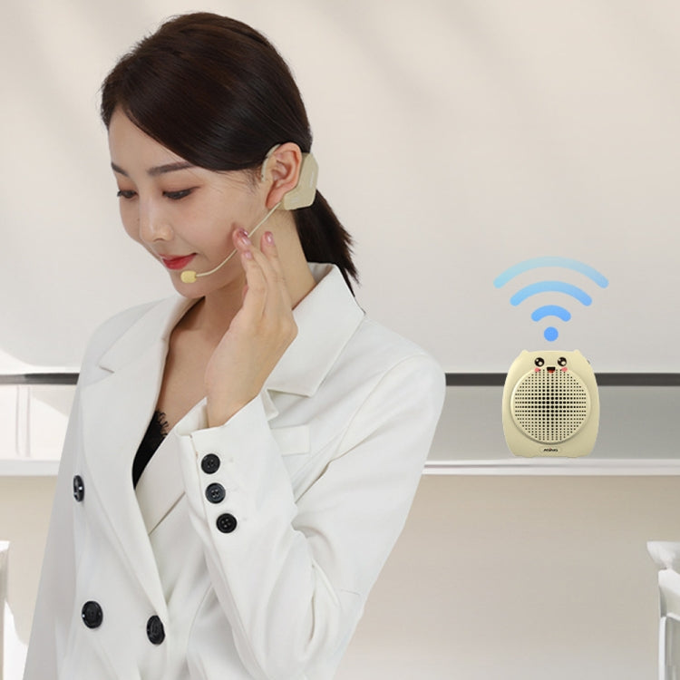 ASiNG S16  2.4G Wireless Voice Amplifier with Headset Microphone for Teachers Tour Guides Without Strap Chain - free shipping - PMC Jewellery - Order now!