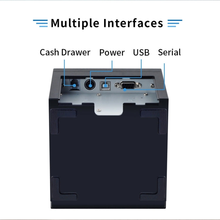 Xprinter XP-R330H 80mm Thermal Receipt Printer Sports Lottery Ticket Cashier Printer(EU Plug) - free shipping - PMC TechLife - Order now!