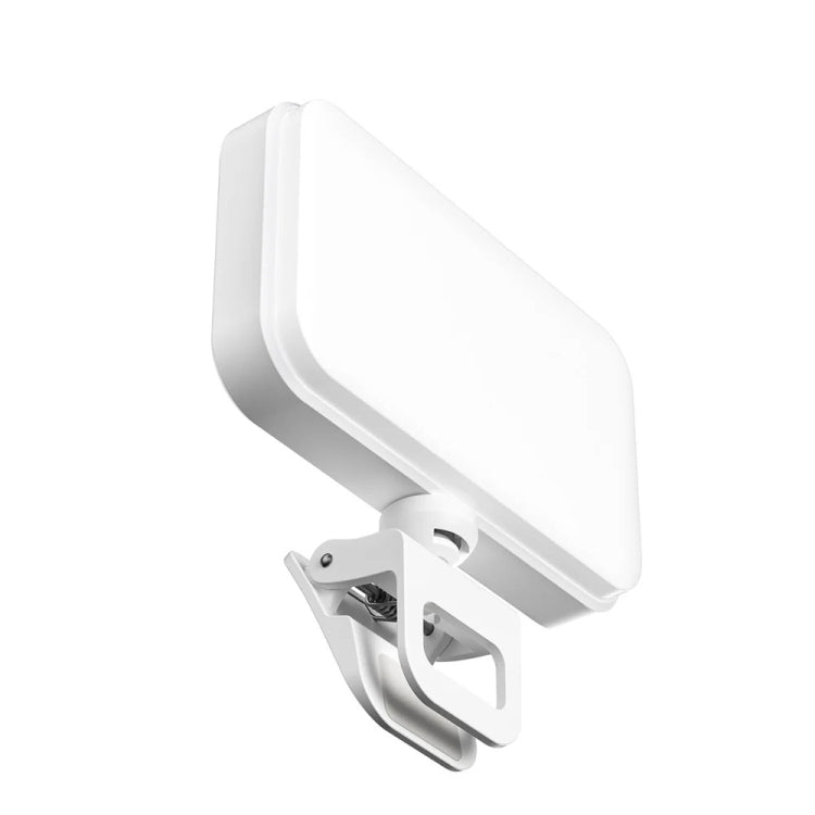 66 LEDs Selfie Fill Light Rechargeable 3 Modes Clip-on Pocket Light For Phone, Laptop, Tablet Meeting(White) - Selfie Light by PMC TechLife | Online Shopping South Africa | PMC TechLife | Buy Now Pay Later Mobicred