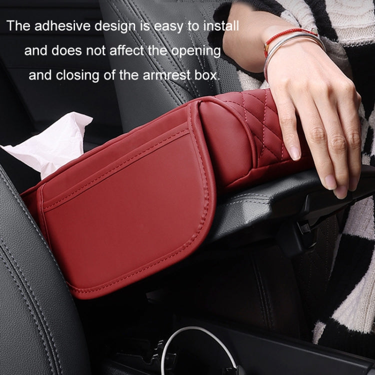 Car Armrest Box Booster Pad Widened Interior Tissue Box, Color: Gray - Stowing Tidying by PMC TechLife | Online Shopping South Africa | PMC TechLife | Buy Now Pay Later Mobicred
