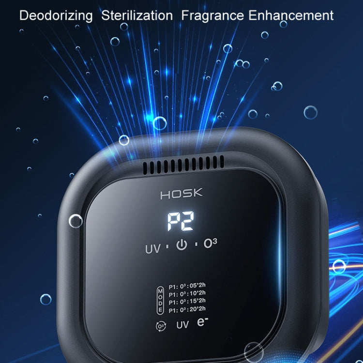 HOSK XT-01 UV Pet Air Purifier Household Deodorant Ozone Generator, Size: Charging(White) - free shipping - PMC TechLife - Order now!