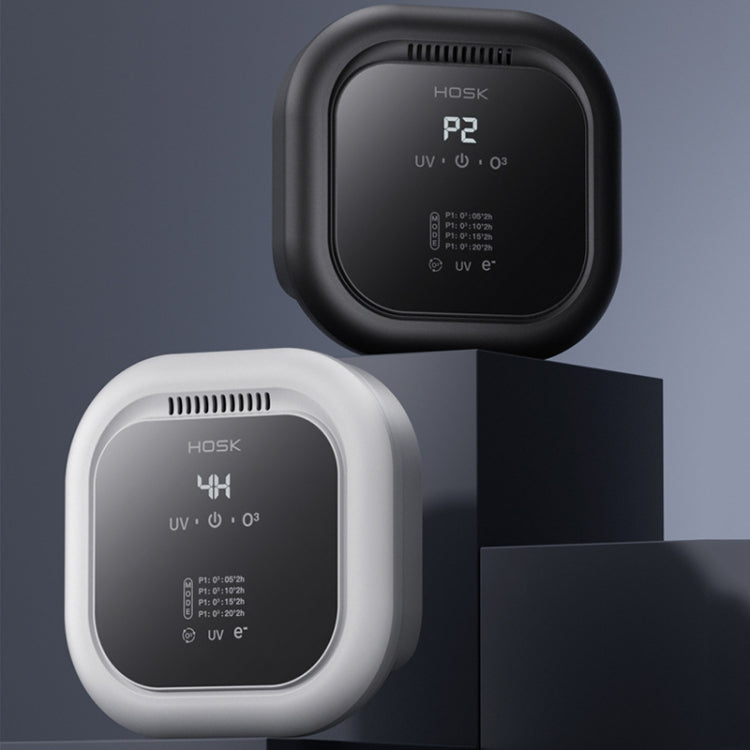 HOSK XT-01 UV Pet Air Purifier Household Deodorant Ozone Generator, Size: USB Plug(White) - free shipping - PMC TechLife - Order now!