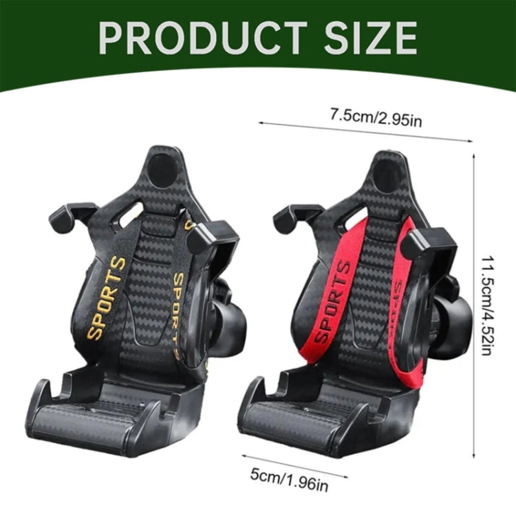 Car Gravity Air Outlet Navigation Mobile Phone Holder(Yellow Ribbon) - free shipping - PMC TechLife - Order now!