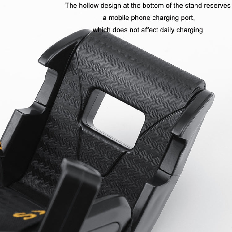 Car Gravity Air Outlet Navigation Mobile Phone Holder(Yellow Ribbon) - free shipping - PMC TechLife - Order now!