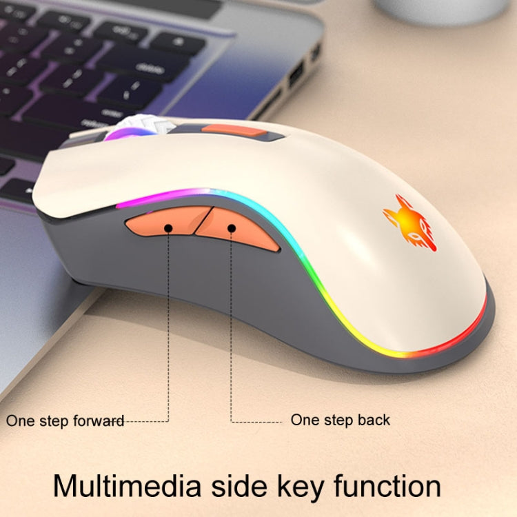 XUNSVFOX XYH52 Wireless Dual Mode Mouse Rechargeable And Silent Office Gaming Mouse(Shimmer) - free shipping - PMC Jewellery - Order now!