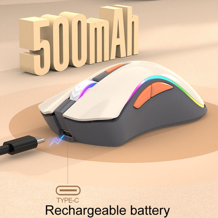 XUNSVFOX XYH52 Wireless Dual Mode Mouse Rechargeable And Silent Office Gaming Mouse(Shimmer) - free shipping - PMC Jewellery - Order now!