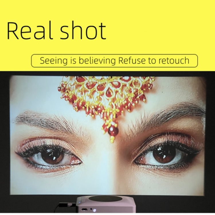 Y2S 1080P Mini LED WiFi Projector Support Wireless Wired Screen Mirroring Youtube Version(EU Plug) - Mini Projector by PMC TechLife | Online Shopping South Africa | PMC TechLife | Buy Now Pay Later Mobicred