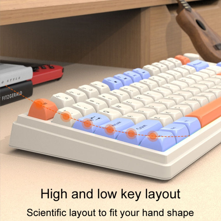 XUNSVFOX K81 Laptop Gaming Office Wired Illuminated Keyboard(Shimmer) - free shipping - PMC Jewellery - Order now!