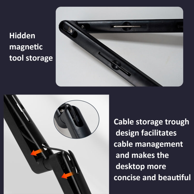 Microphone Stand Desk Mount 360 Degree Adjustable Cantilever Holder - Stand by PMC TechLife | Online Shopping South Africa | PMC TechLife | Buy Now Pay Later Mobicred