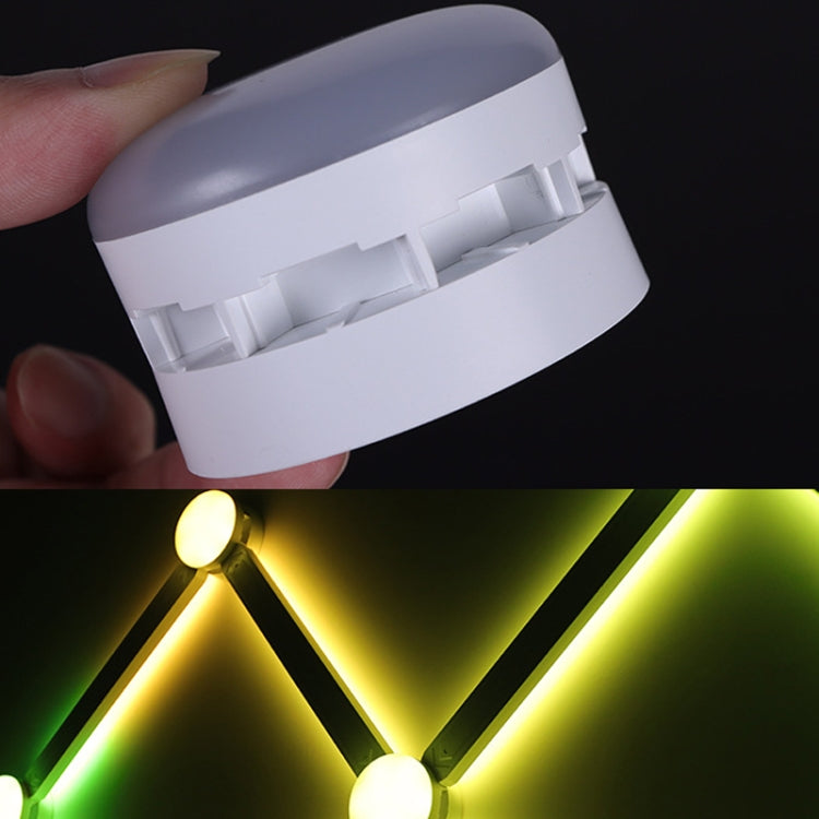 JSK-P30 9 Sections Smart WiFi Bluetooth Splicing Atmosphere Light Sound Control Constellation Light Support Amazon Alexa / Google Assistant / DuerOS EU Plug(White) - Novelty Lighting by PMC TechLife | Online Shopping South Africa | PMC TechLife | Buy Now Pay Later Mobicred