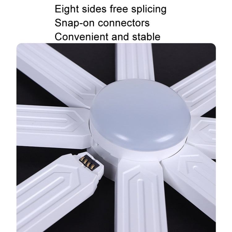 JSK-P30 9 Sections Smart WiFi Bluetooth Splicing Atmosphere Light Sound Control Constellation Light Support Amazon Alexa / Google Assistant / DuerOS AU Plug(White) - Novelty Lighting by PMC TechLife | Online Shopping South Africa | PMC TechLife | Buy Now Pay Later Mobicred