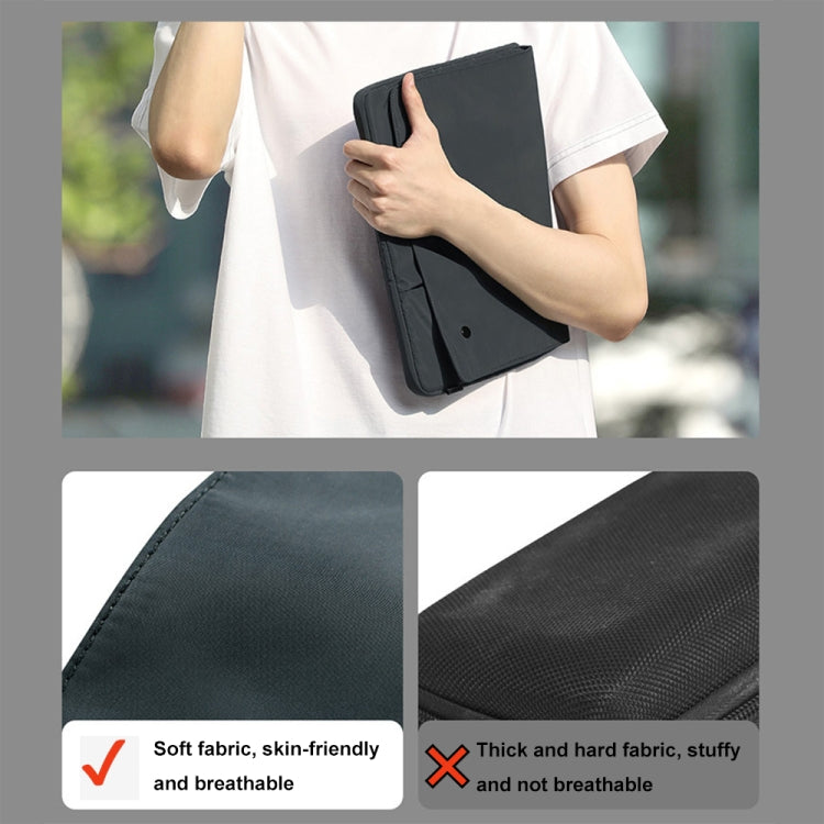 Multi-layer Waterproof and Shock-absorbing Laptop Sleeve Laptop Storage Bag, Size: 13 inch(White) - 13.3 inch by PMC Jewellery | Online Shopping South Africa | PMC Jewellery | Buy Now Pay Later Mobicred