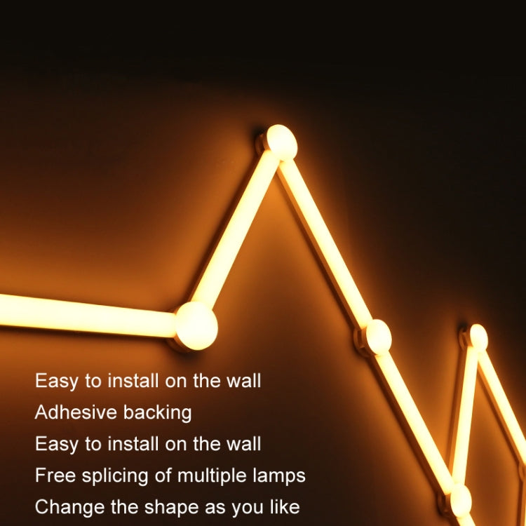 JSK-P26 Smart WiFi Bluetooth Version RGB Direct Illumination Phantom Splicing Light, Support Amazon Alexa / Google Assistant / DuerOS, Style: 9 Sections+US Plug Adapter(White) - Novelty Lighting by PMC TechLife | Online Shopping South Africa | PMC TechLife | Buy Now Pay Later Mobicred