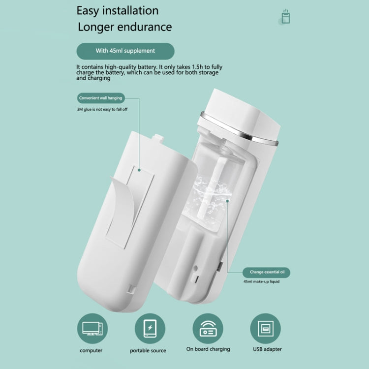 Household Humidifier Aroma Diffuser Automatic Fragrance Spray Machine(Black) - free shipping - PMC TechLife - Order now!