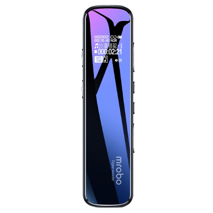 Mrobo RV-19 0.96-inch HD Screen 3D Noise Reduction Recording Pen Music Player, Capacity: 16 GB(Black) - free shipping - PMC TechLife - Order now!