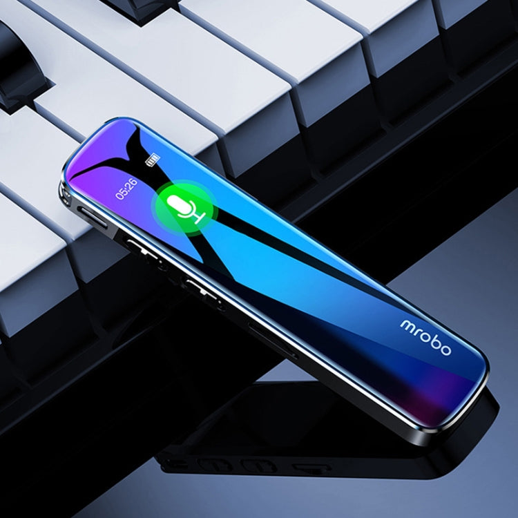Mrobo RV-19 0.96-inch HD Screen 3D Noise Reduction Recording Pen Music Player, Capacity: 128GB(Black) - Recording Pen by Mrobo | Online Shopping South Africa | PMC TechLife | Buy Now Pay Later Mobicred